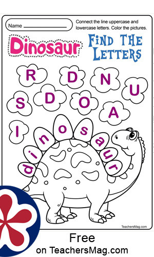 Dinosaur Worksheets for Preschoolers Free Dinosaur Printables for Preschool