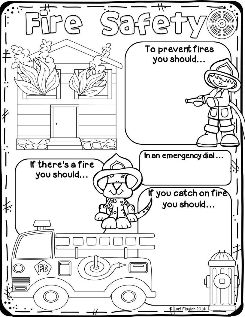 Fire Safety Worksheets Preschool Fire Safety