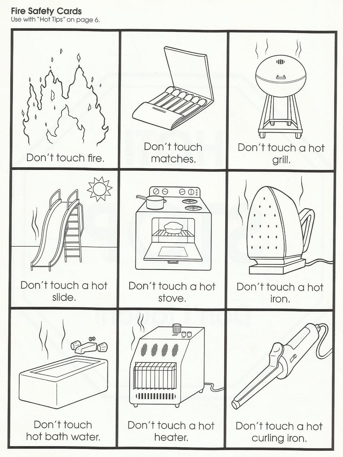 Fire Safety Worksheets Preschool Squish Preschool Ideas Fire Safety