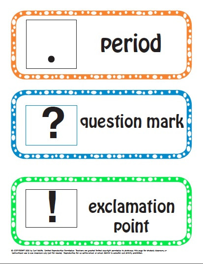 First Grade Punctuation Worksheets Punctuation Preview Lessons Tes Teach