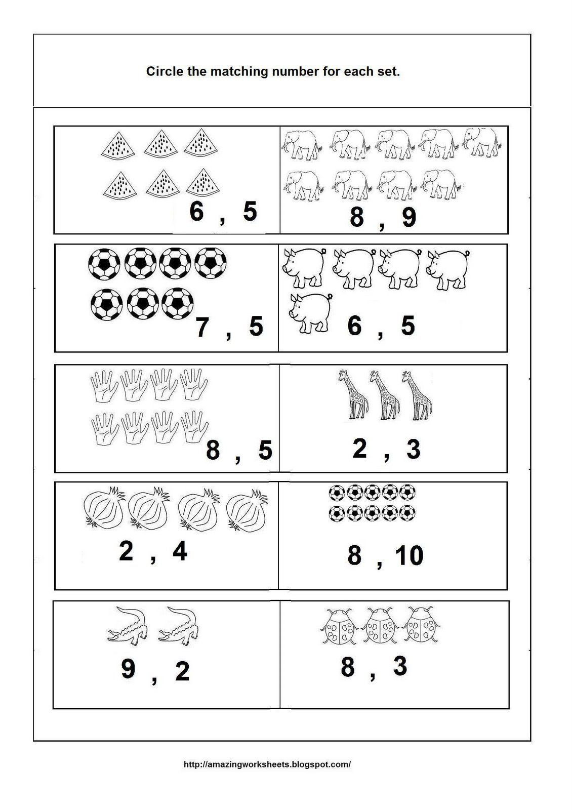 Kindergarten Math Worksheet Singapore Math Kindergarten Worksheets