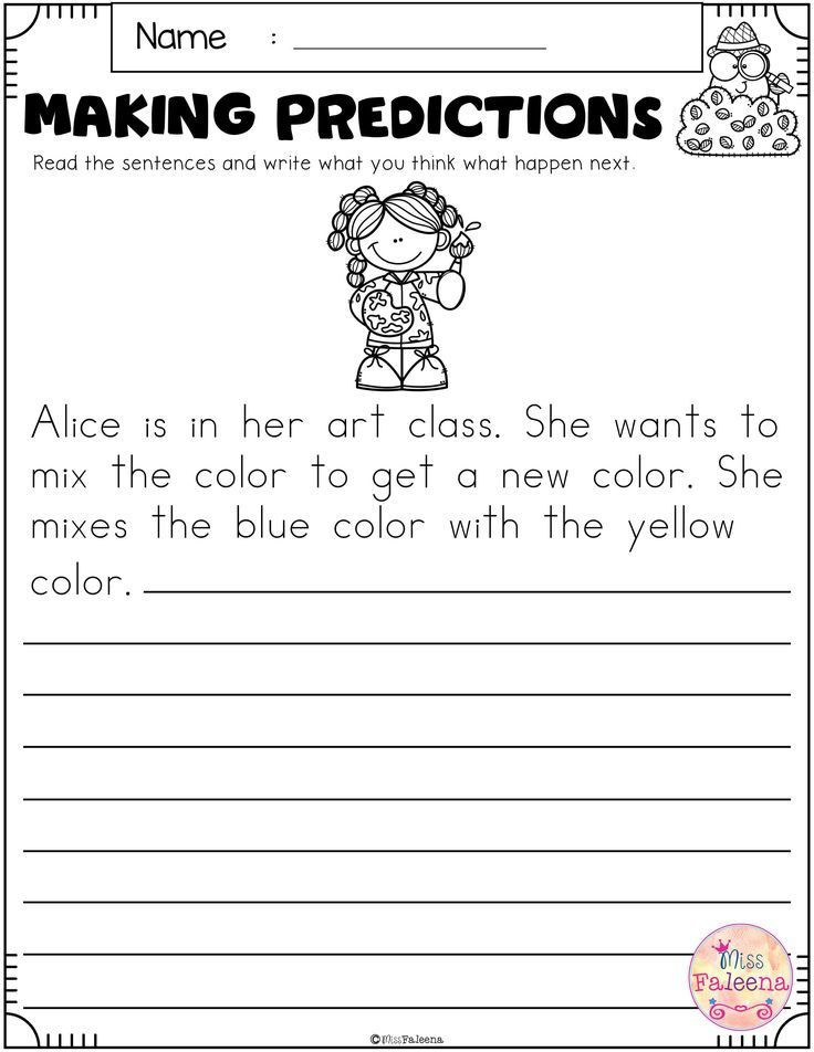 Making Predictions Worksheets 2nd Grade Free Making Predictions