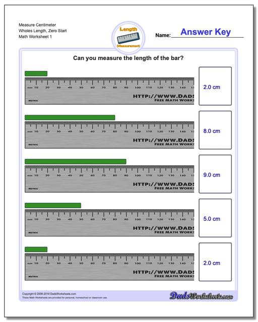 Measurement Worksheets 3rd Grade Metric Measurement