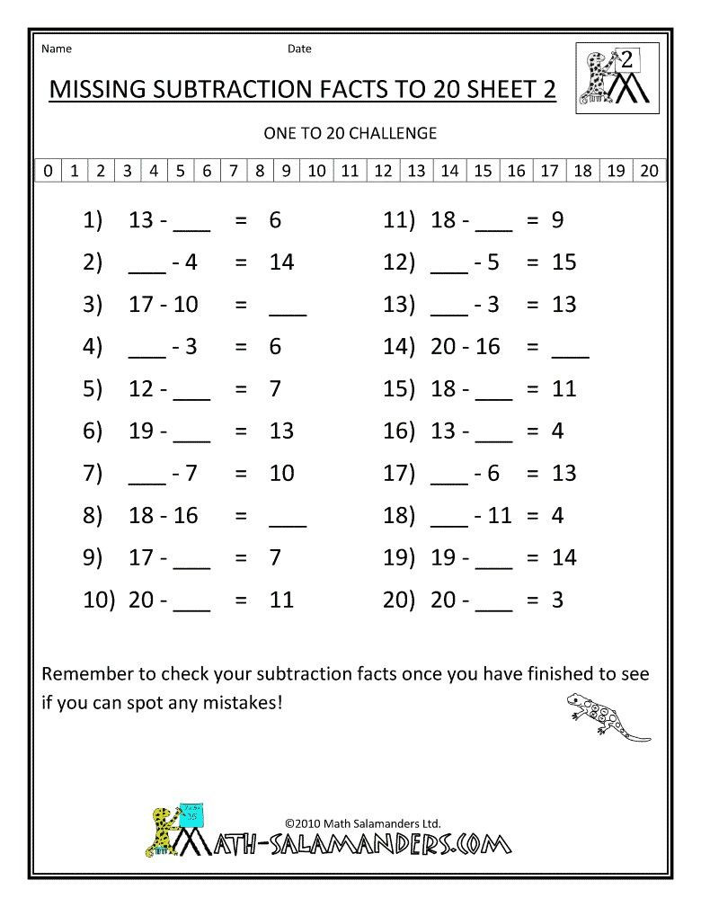 Missing Number Worksheets 2nd Grade 3 Worksheet Free Math Worksheets Second Grade 2 Subtraction