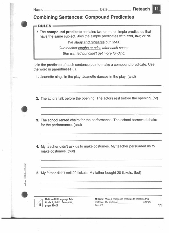 Paragraph Editing Worksheets 4th Grade 6 1 Traits Series Conventions Sentence Fluency Grammar