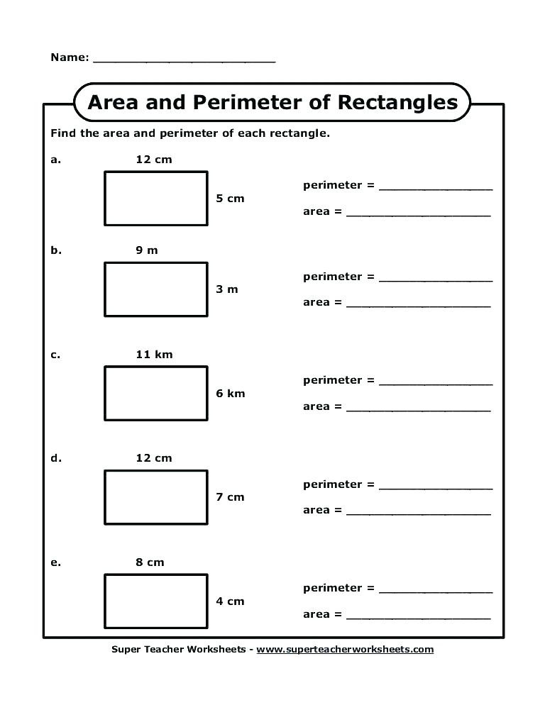 Perimeter Worksheets 3rd Grade Perimeter Worksheets Math Year 4 Maths Perimeter Worksheet
