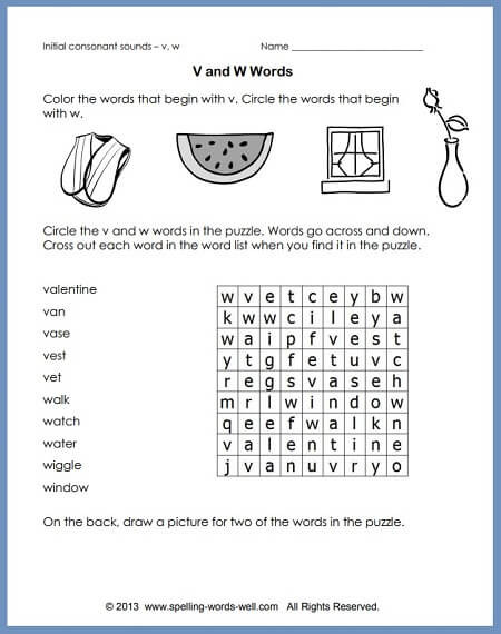 Phonics Worksheets Grade 1 Free Printable Phonics Worksheets for Beginning Consonant sounds