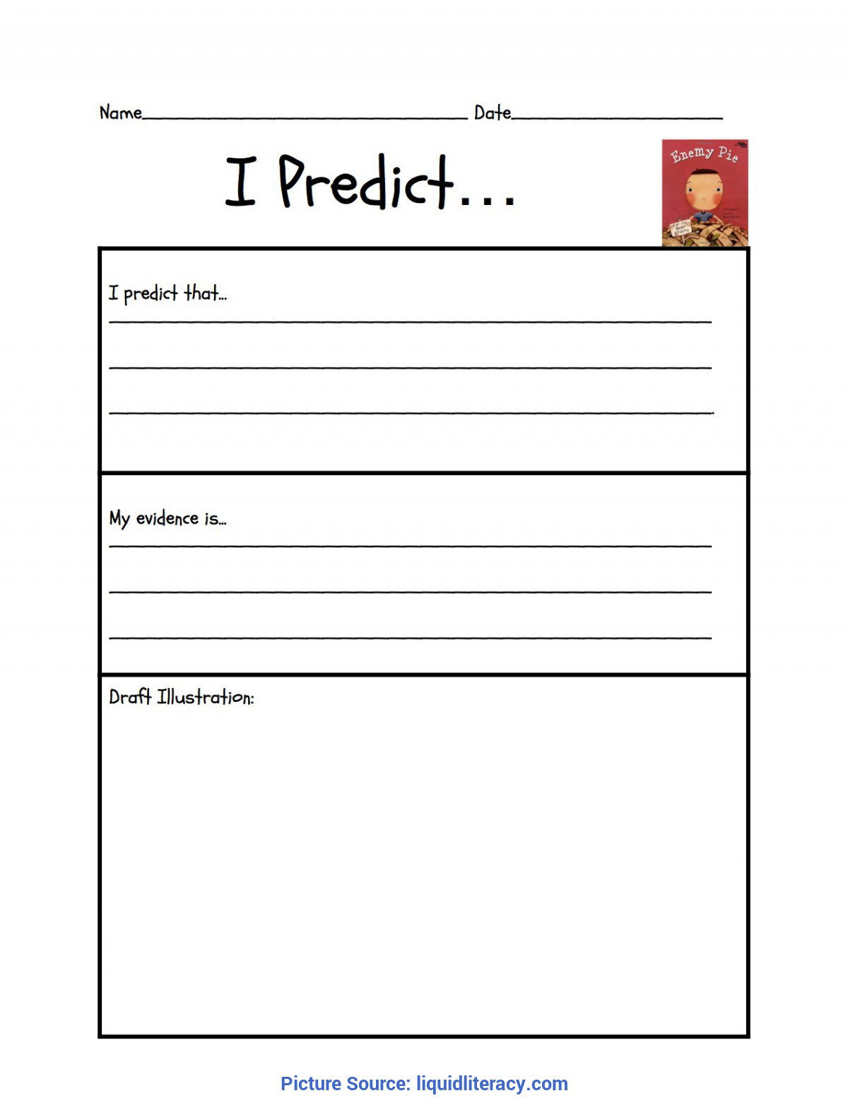 Prediction Worksheets 2nd Grade Workshop Classroom Making Inferences Mini Lessons