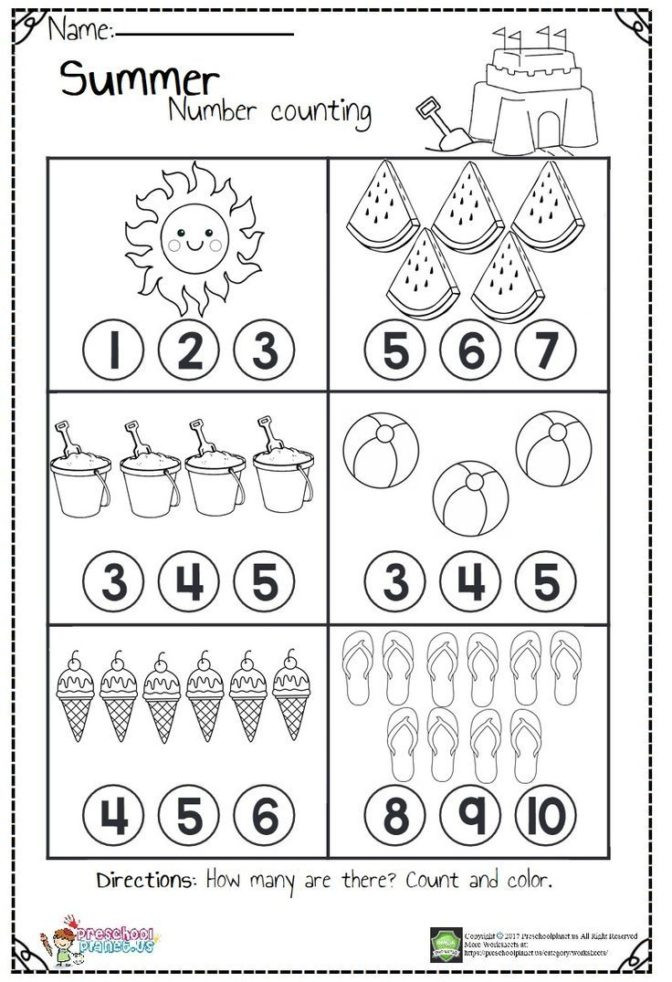 Preschool Math Worksheets Math Worksheet 45 Awesome Number Worksheets for Preschool