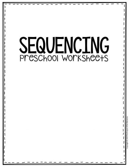Preschool Sequencing Worksheets Free Printable Sequence Of events Worksheets