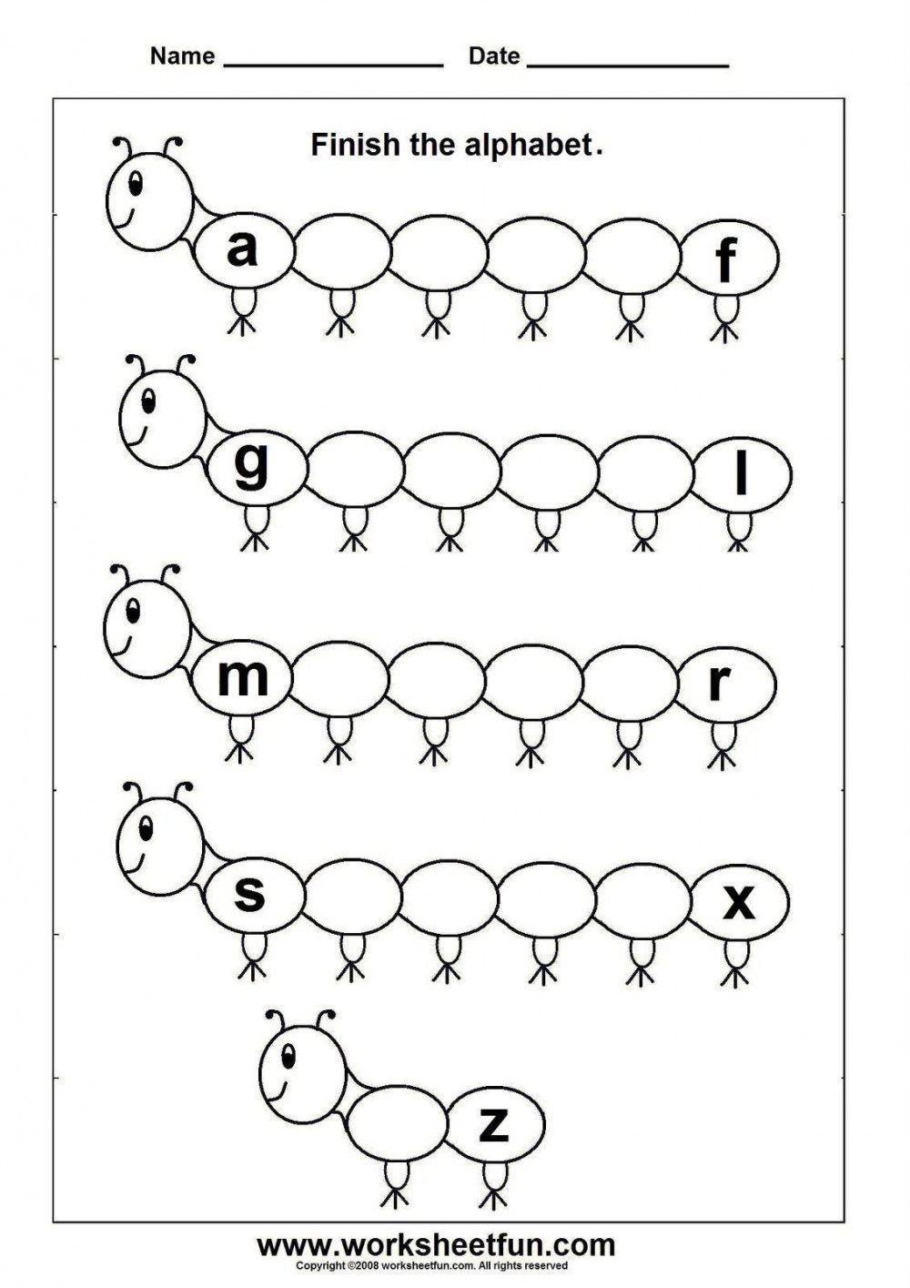 Preschool Sequencing Worksheets Preschool Worksheets for Alphabet Clover Hatunisi