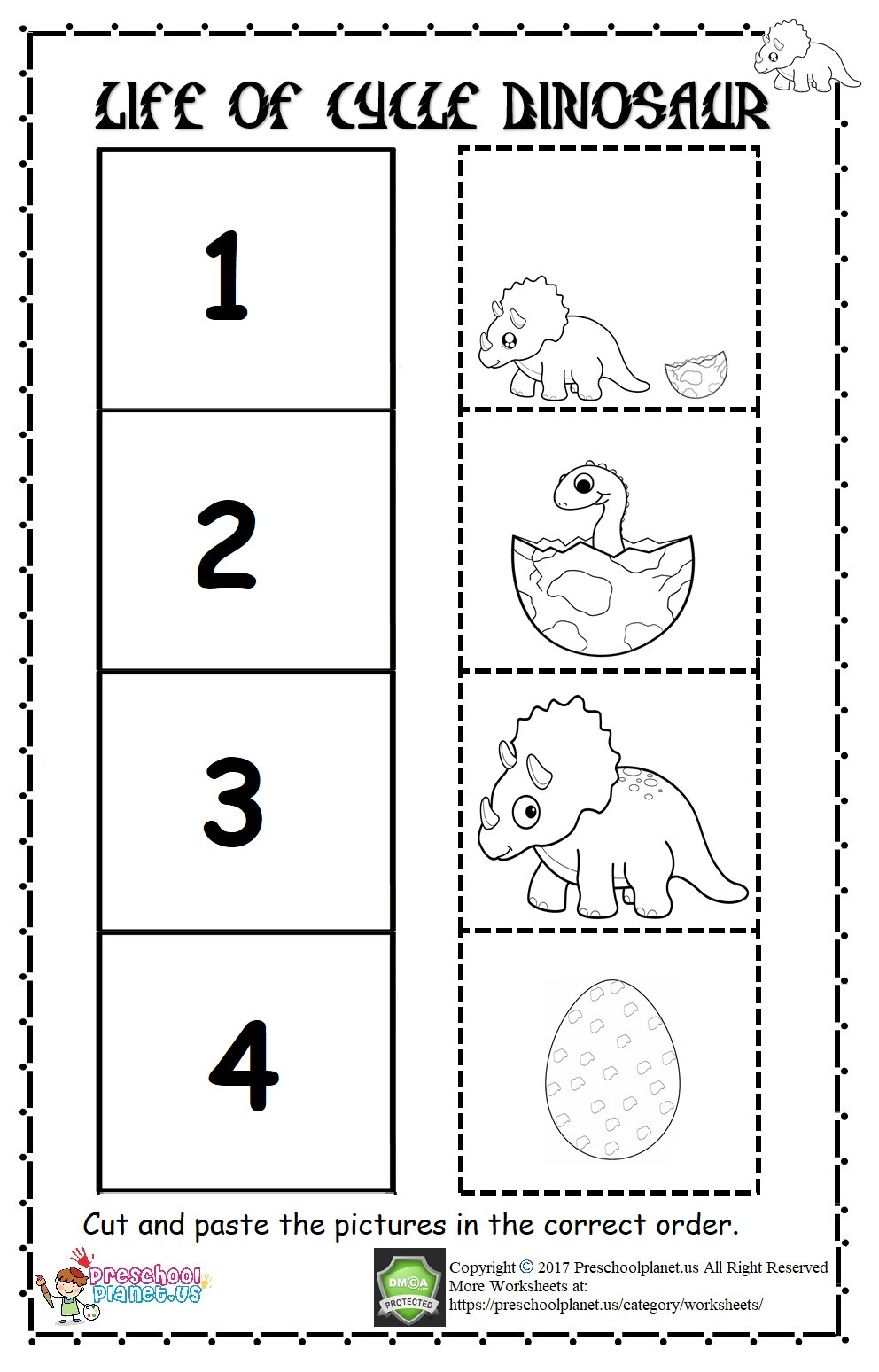 Preschool Sequencing Worksheets Sequencing Worksheet – Preschoolplanet