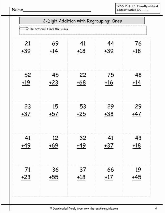 Regrouping Subtraction Worksheets 3rd Grade Math Worksheet 2nd Grade Math Regrouping Worksheets 3rd
