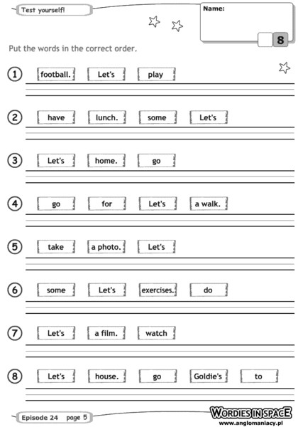 Scrambled Sentences Worksheets 2nd Grade Test Yourself Sentence Scrambles Worksheet for 1st 2nd