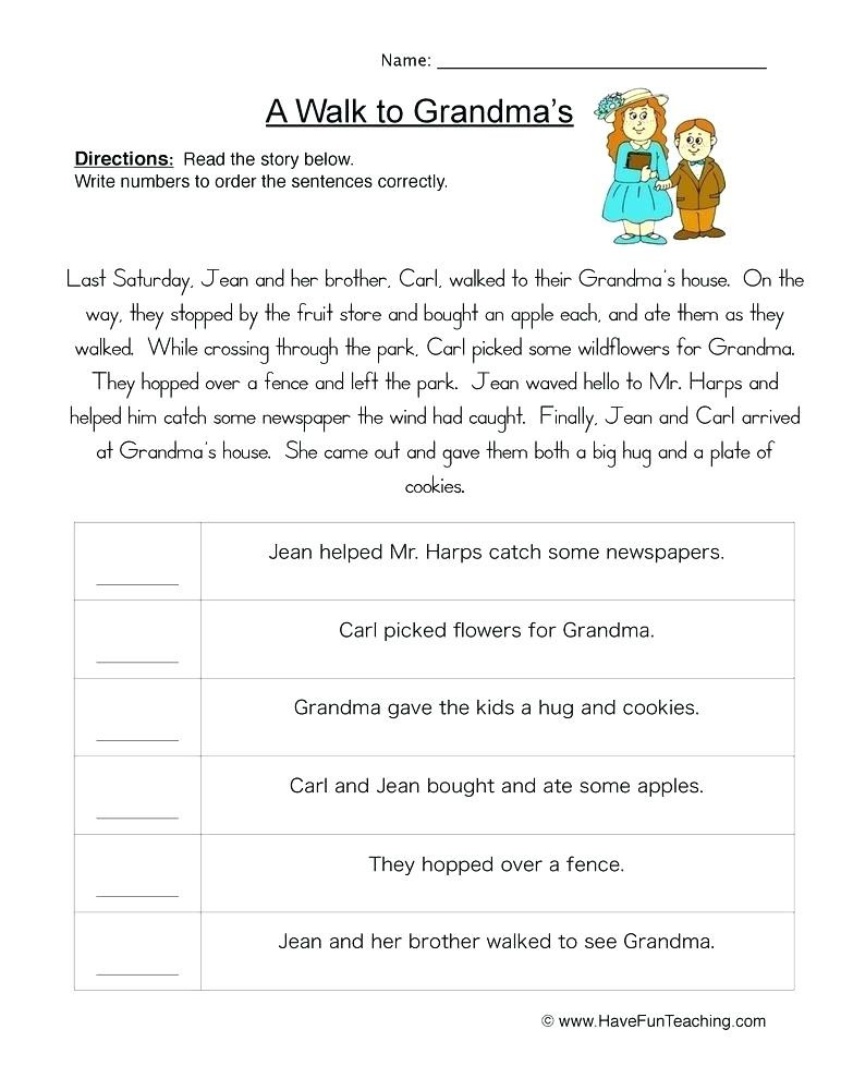 Sequence Worksheets 3rd Grade Sequencing Worksheets 3rd Grade Download Free Educational