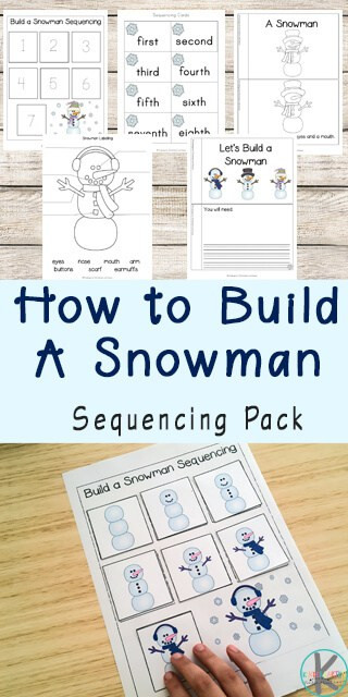 Sequencing Worksheets for 1st Grade Snowman Sequencing Worksheets