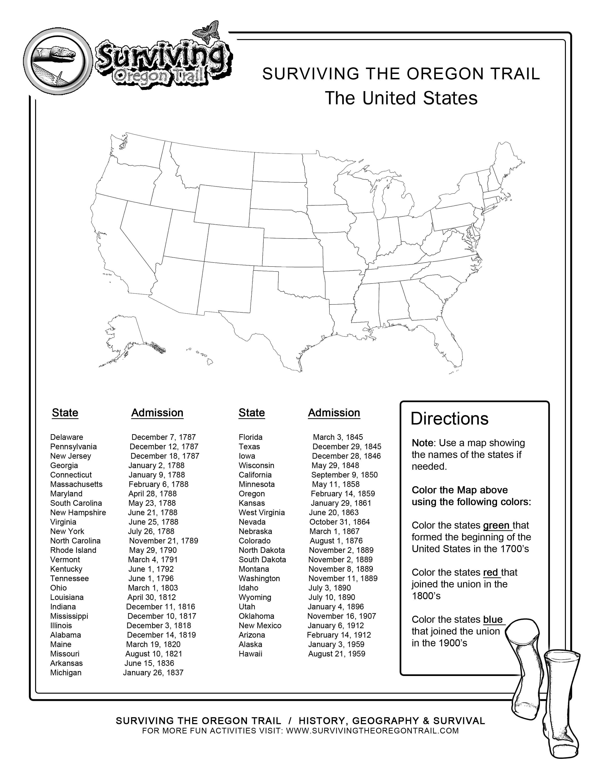 Sixth Grade social Studies Worksheets Level 2 Geography &amp; History Activity Coloring Page Us