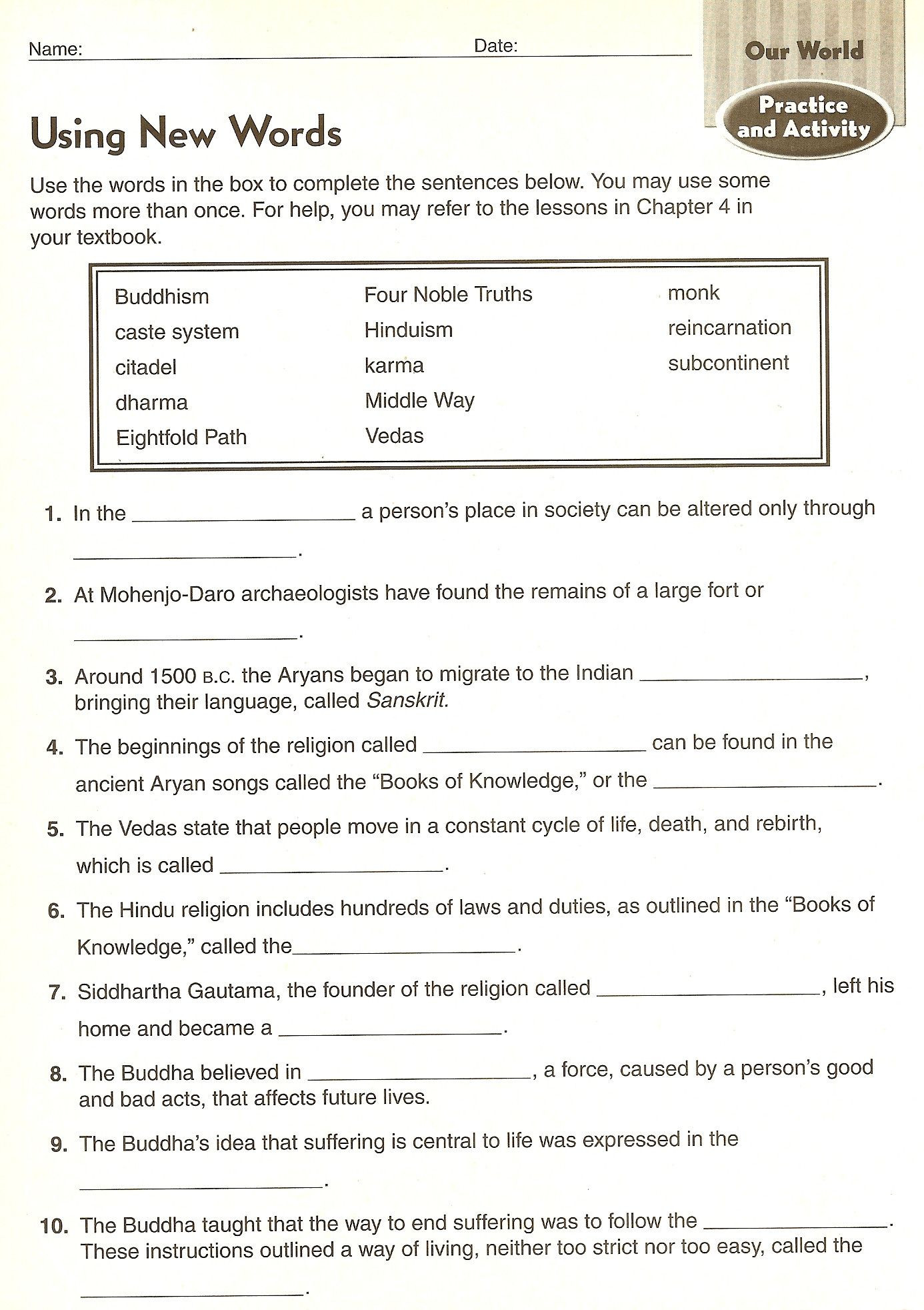 Social Studies Worksheet 3rd Grade General 3rd Grade social Stu S Worksheets