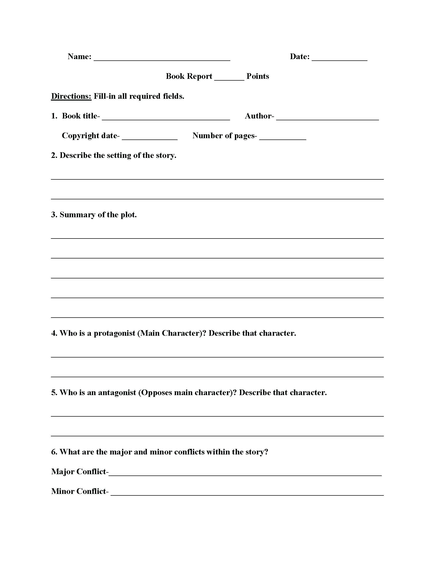 Summary Worksheets 5th Grade Vocabulary Worksheets for Middle School Worksheet Middle