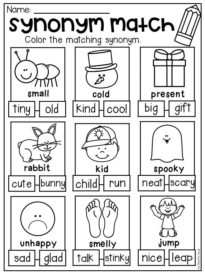 Synonyms Worksheet First Grade Grammar Worksheet Packet Pound Words Contractions