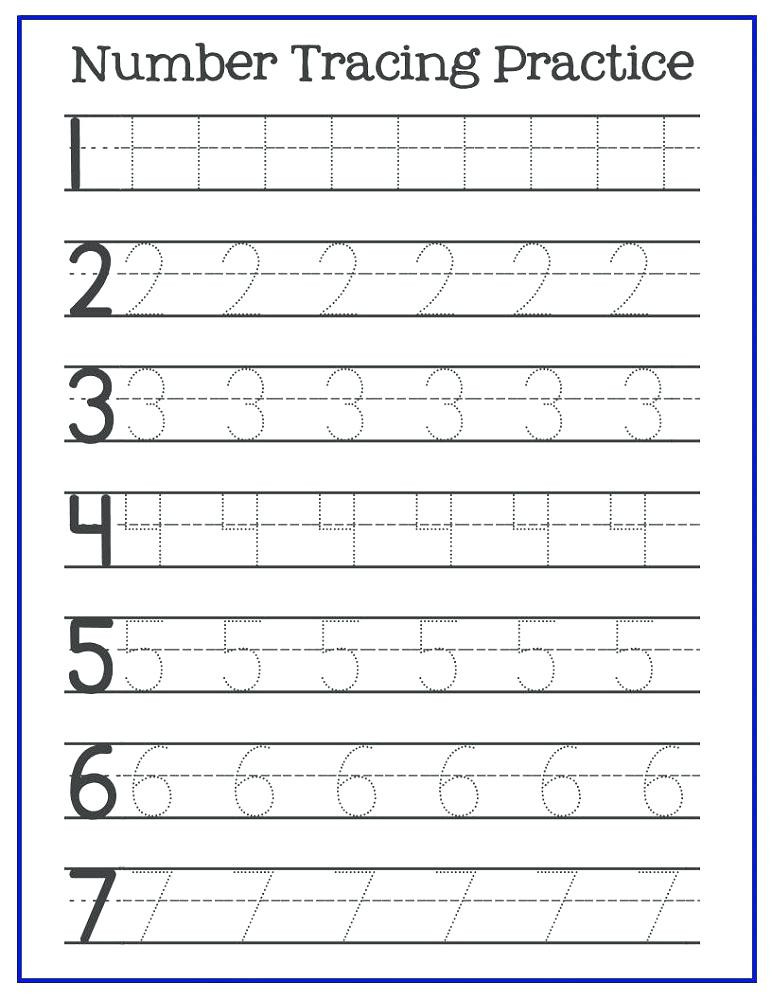 Tracing Numbers 1 20 Printable Numbers Tracing Worksheets Trace Number Worksheets K Numbers