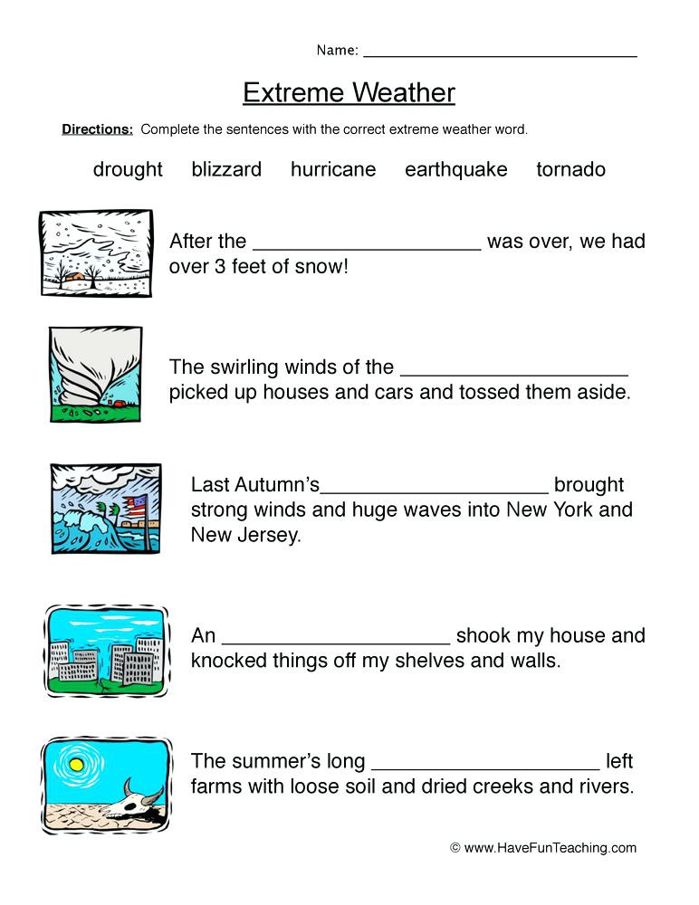 Weather Worksheets for 3rd Grade Weather Worksheets for 3rd Grade Weather Worksheets